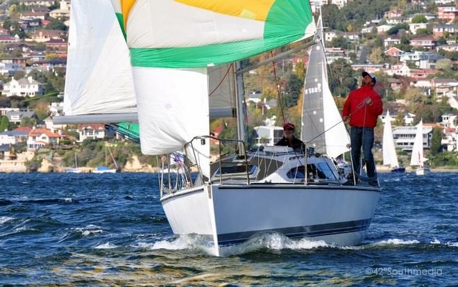 Saga still retains the overall lead in division one - 2015 Derwent Sailing Autumn Short-Handed Series © 42S Media